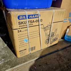 Brand New BILT HARD Gas Powered Snow Blower With Electric Start 2-Stage Self-Propelled. In The Box.