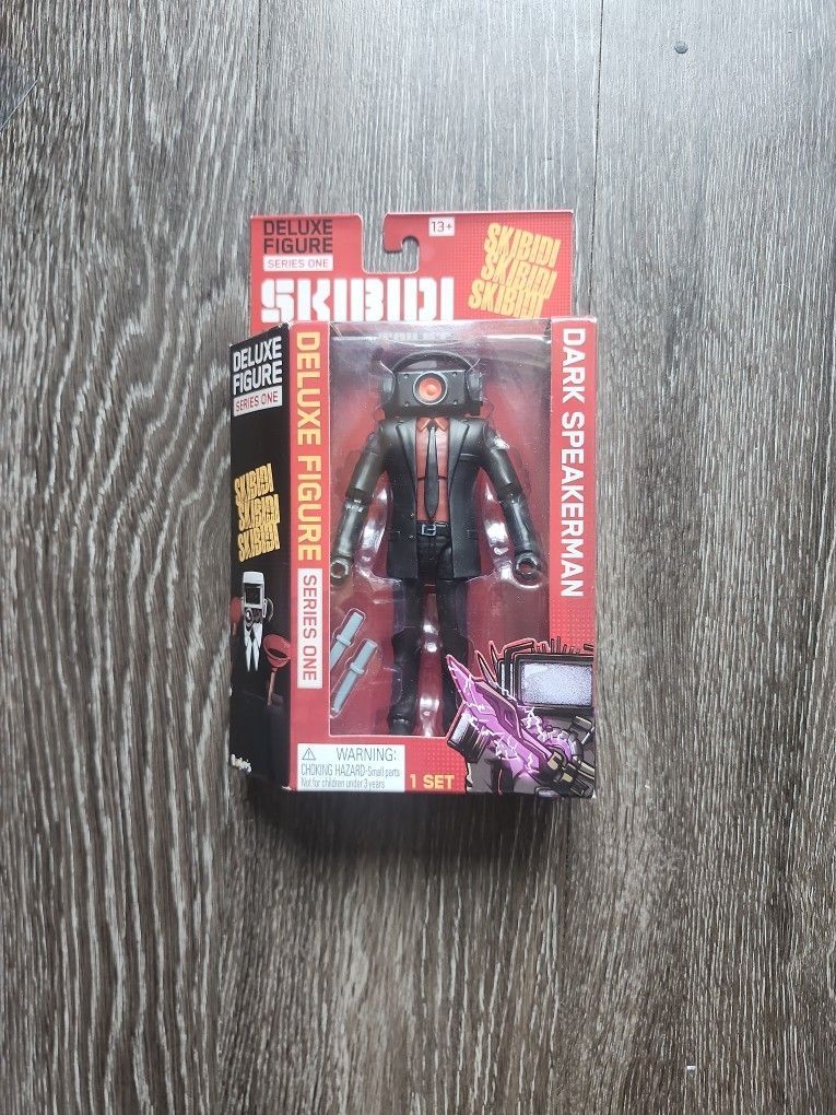 Skibidi Toilet Dark Speakerman Series One Figure