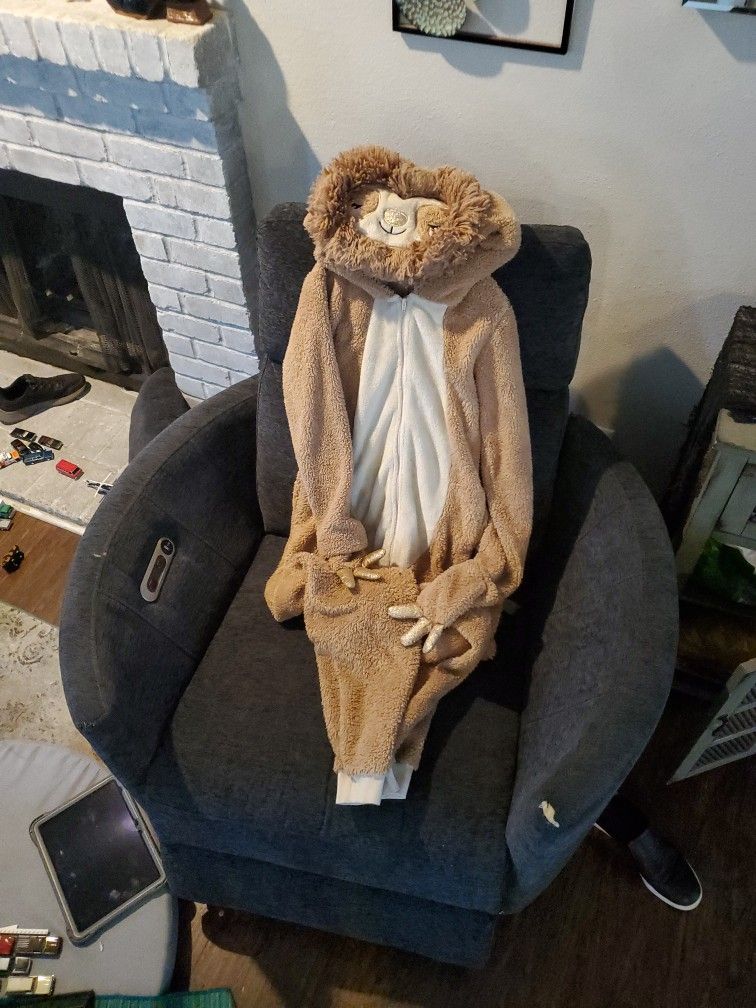 Halloween costume SLOTH Adult size 0-2