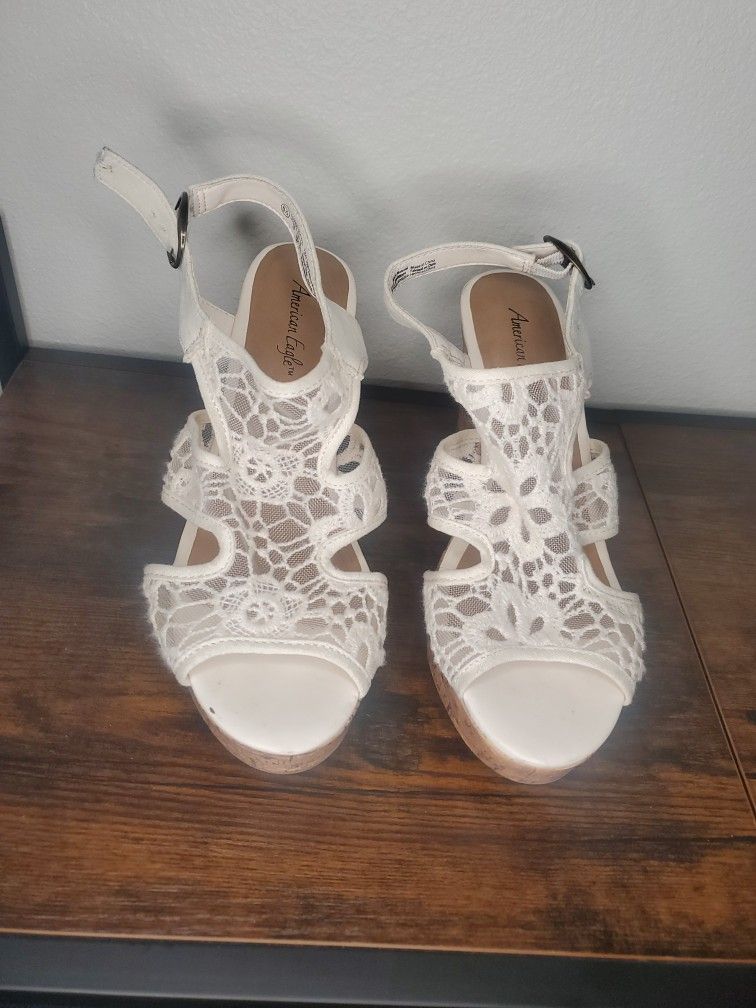 American Eagle 6.5 Wedge Sandal
