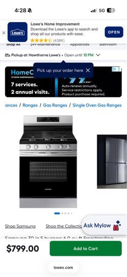 Samsung stove