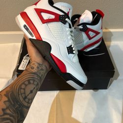 Jordan 4 Red Cement 