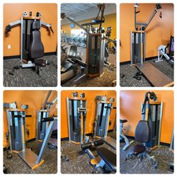 Star Trac Human Sport 6 Piece Pulley Circuit Set