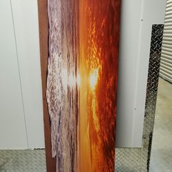 5 X 2 FT Canvas Italian Beach Picture