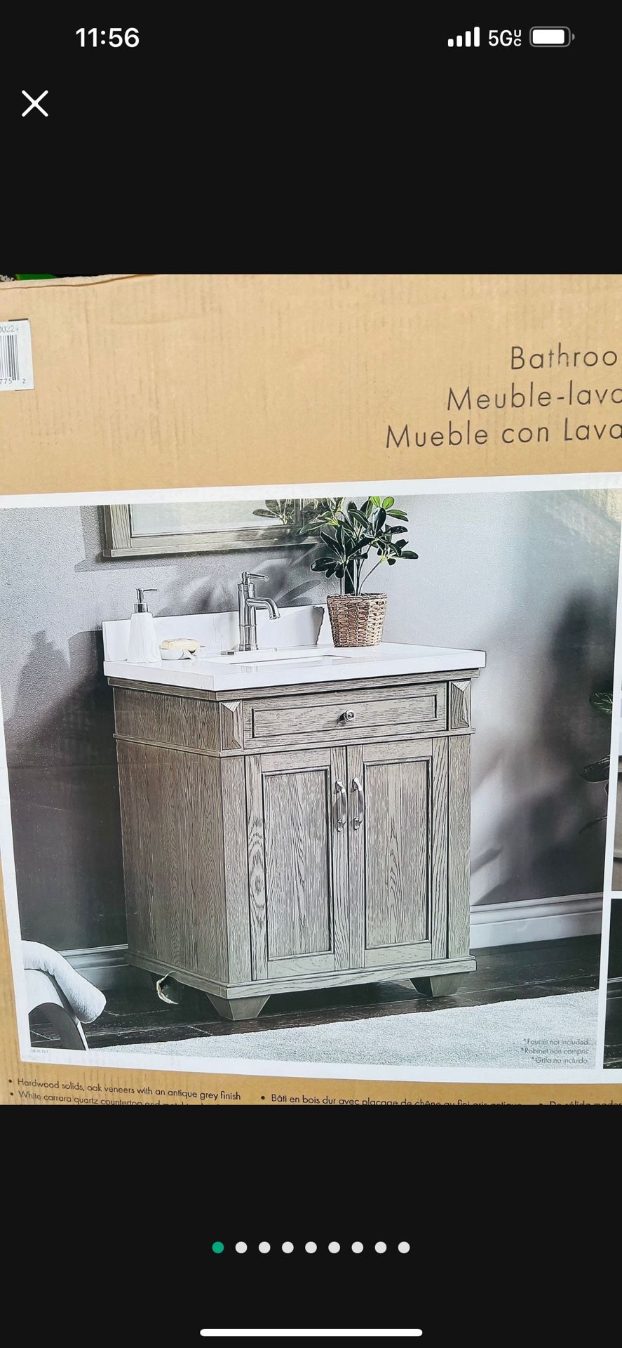 Brand new Costco northridge Home Bathroom Vanity for Sale in Glendale ...