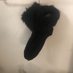 NEW Fur Trim Boot Slipper Socks Available Read Description 