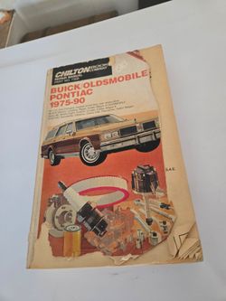 Vintage Chilton Repair Manual Buick/Oldsmobile Book