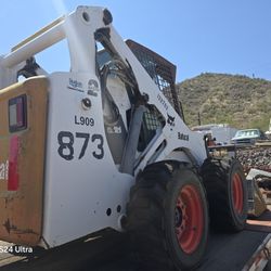 05 bobcat 873 all opts ac cab hi flow all opts 1100 hr