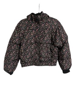 Aeropostale Floral Heavyweight Puffer Jacket