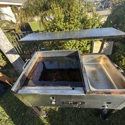 Plancha Para Tacos. Taco Cart