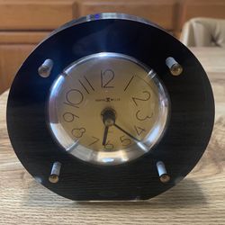 Howard Miller Lucite 1970’s Mid Century Modern Clock 