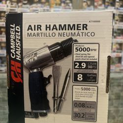 Campbell Hausfeld 90 psi Air Hammer 5000 rpm 1 pc. New Fast Shipping! Used open 