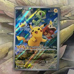 Pokemon Pikachu 027 Promo Paldea Evolved 