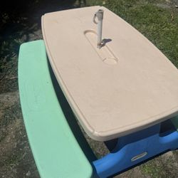 Little Tikes Outdoor Picnic Table For Kids 