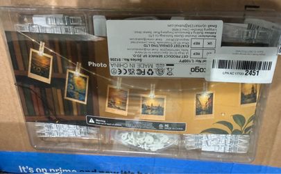 idogo Photo Clip String Lights