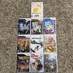 DISCOUNT Wii GAMES BUNDLE