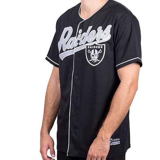 Men NFL Las Vegas Raiders - Baseball Jersey