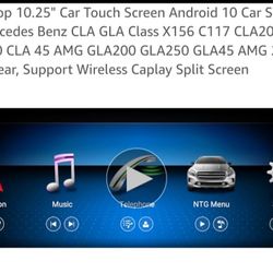 10.25" Touch Screen For Mercedes CLA/GLA