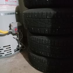Studded Tires.