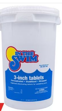 Chlorine tablets