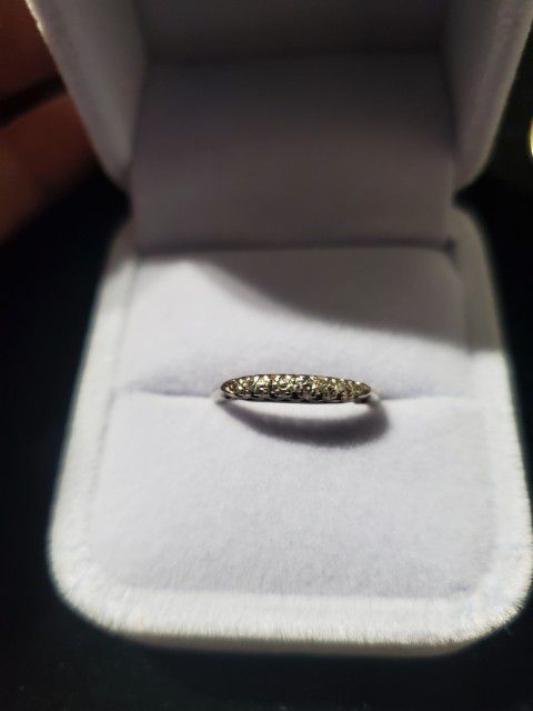 14k Gold Ring Real Diamonds 