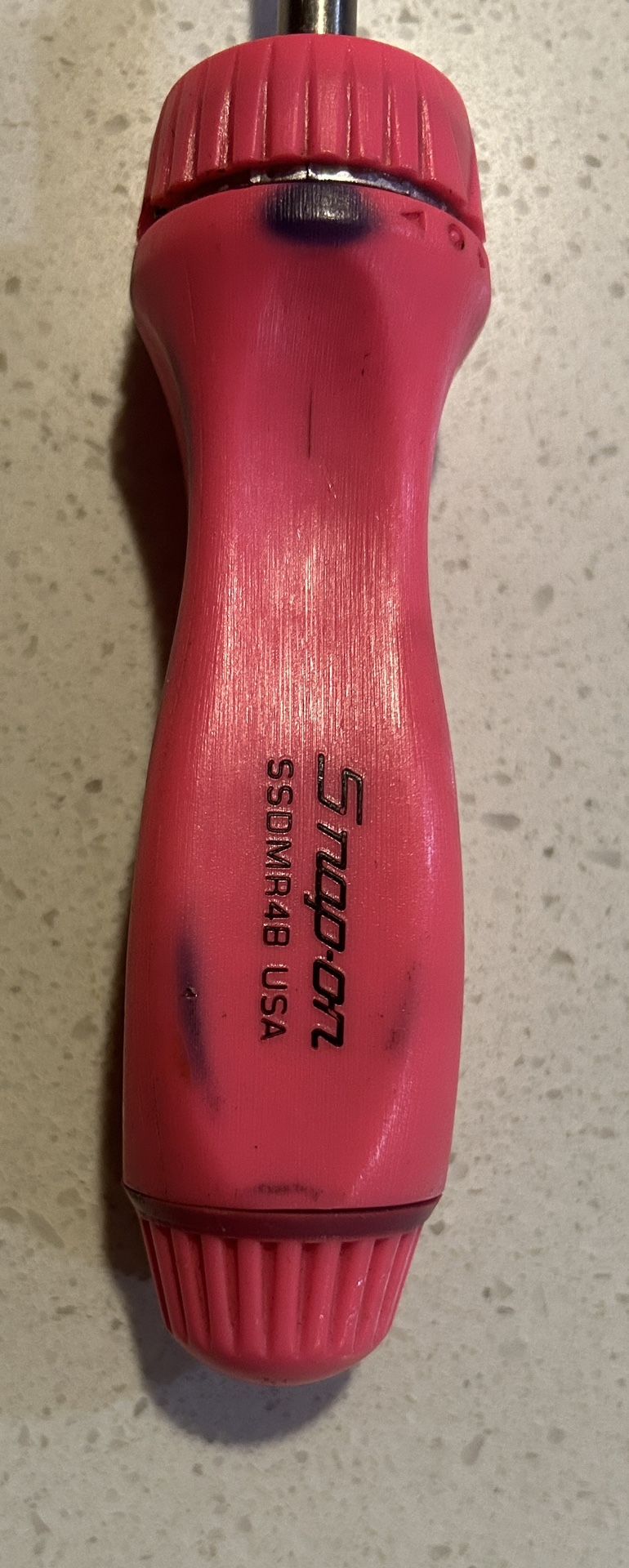 Snap-on Pink Ratcheting Screwdriver