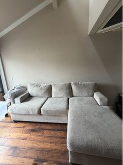 FREE Ashley Furniture Couch with Chaise