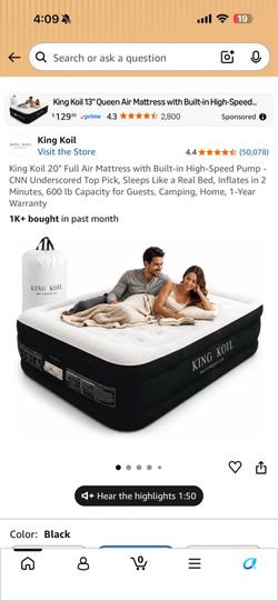 Brand New Luxury Air Mattress