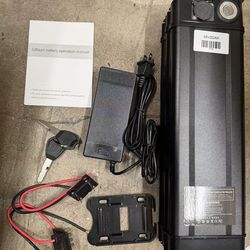 48V 20Ah Battery, 48V Folding Electric Bike Lithium Battery,,Dimensions: 15.1” x 4.25” x 3”（009）