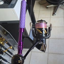 Shimano Stella 8k On Custom Top Of The Line Rod