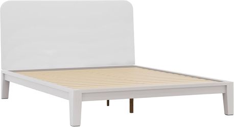 Nectar Kids White Twin Bamboo Headboard Brand New 