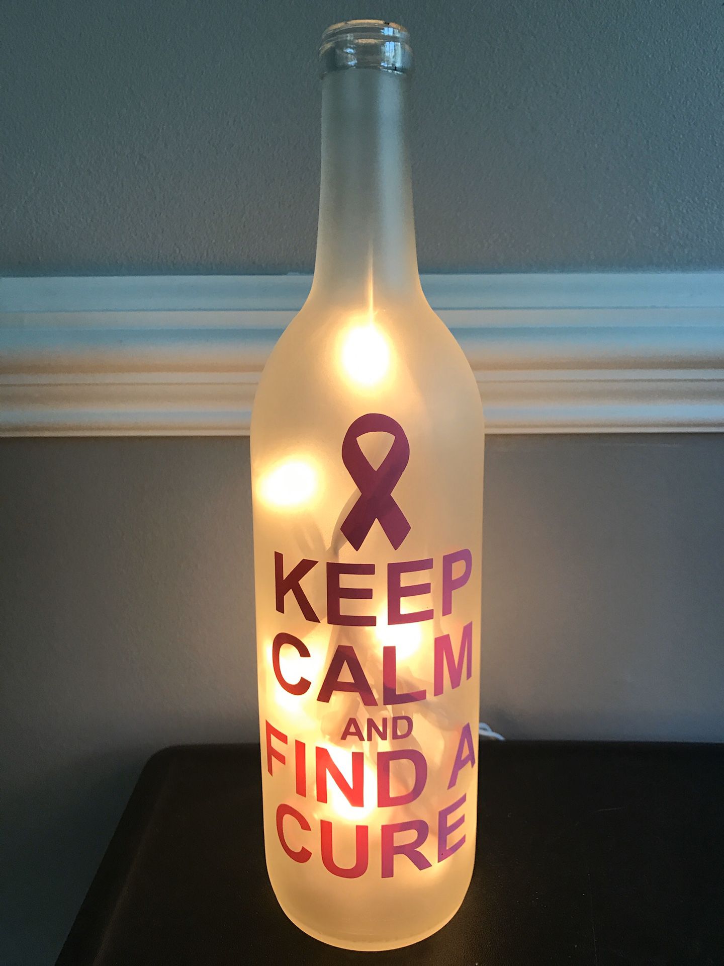 Breast Cancer Awareness Bottles