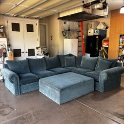 3 Piece Sectional Family Room Couch, 