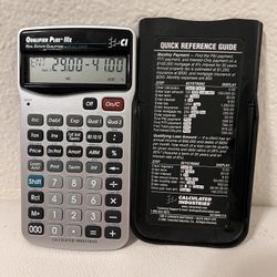 Calculated Industries Qualifier Plus IIIFX 3415 Real Estate Calculator - Works