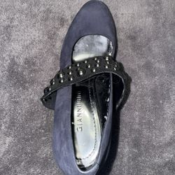 Gianni & Bini Women's Blue & Black Y2K Heels | Size : 6.5 | $20