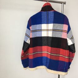 Supreme Plaid Shearling Bomber Red Plaid for Sale in Los Angeles