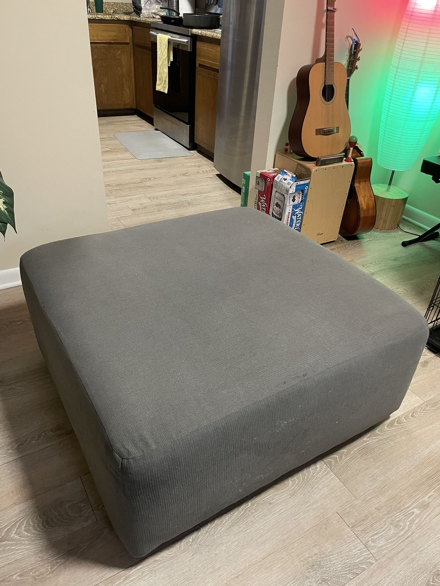 Grey Ottoman