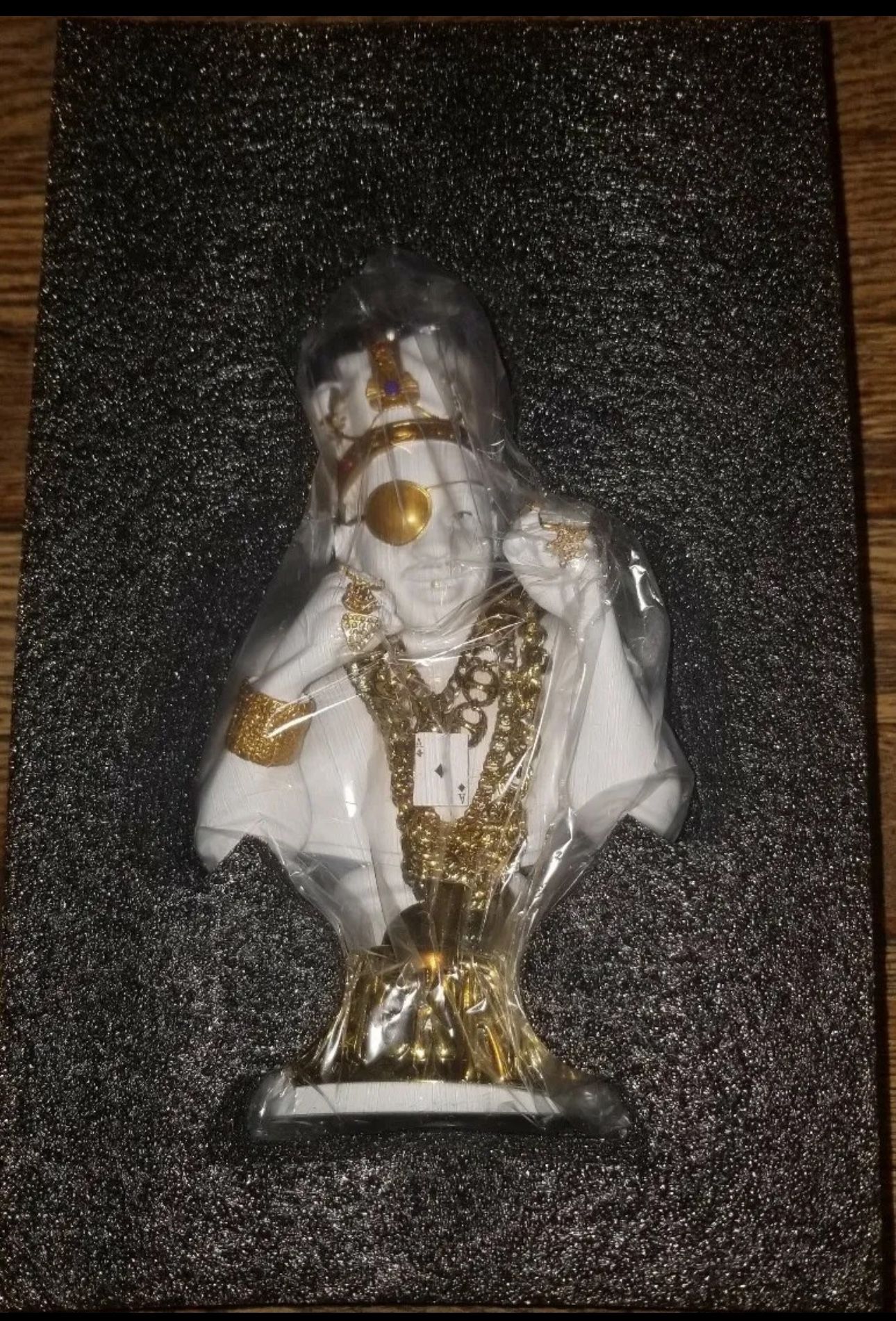 Slick Rick Bust Statue Concrete Jungle Figure DEF JAM 35 Year Anniversary