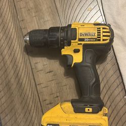 Dewalt drill and battery