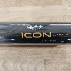 Rawlings ICON BBCOR Baseball Bat