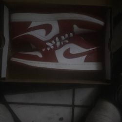 Red And White Jordans
