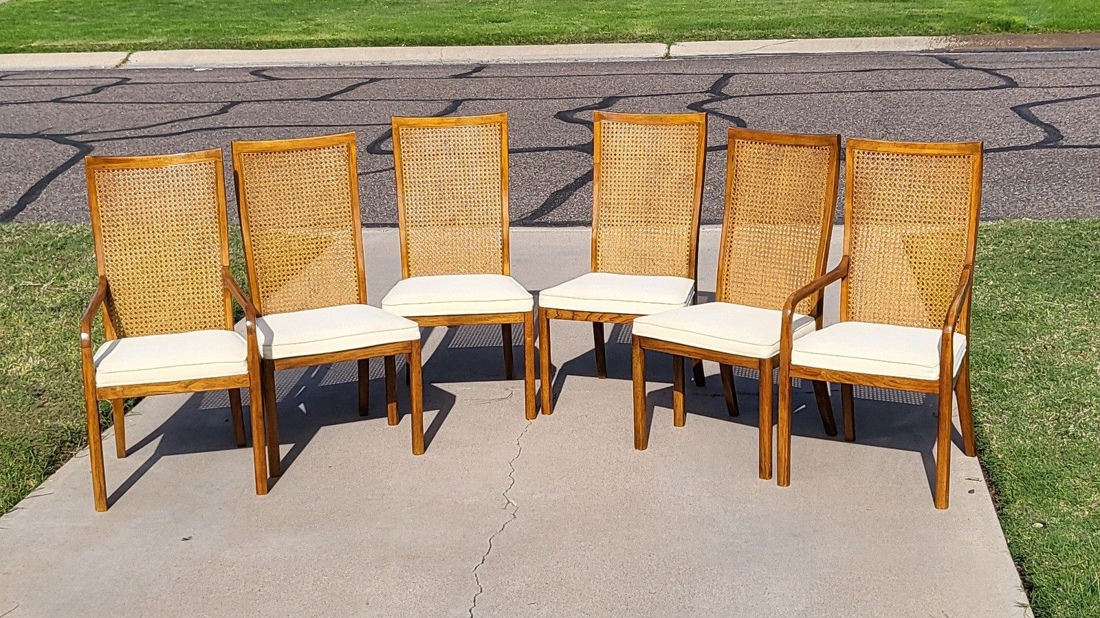 Drexel Heritage Cane Back Dining  Chairs