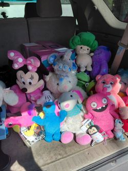 Garage sale everything you see a dollar a piece
