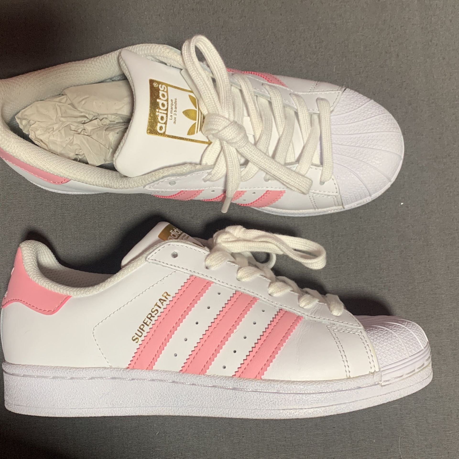 Adidas Superstar hard shell ‘Pink Panthers’ Size 5/6.5