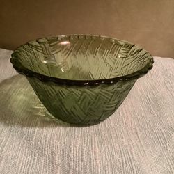 Collectible  1970’s  Small Olive Green Dish