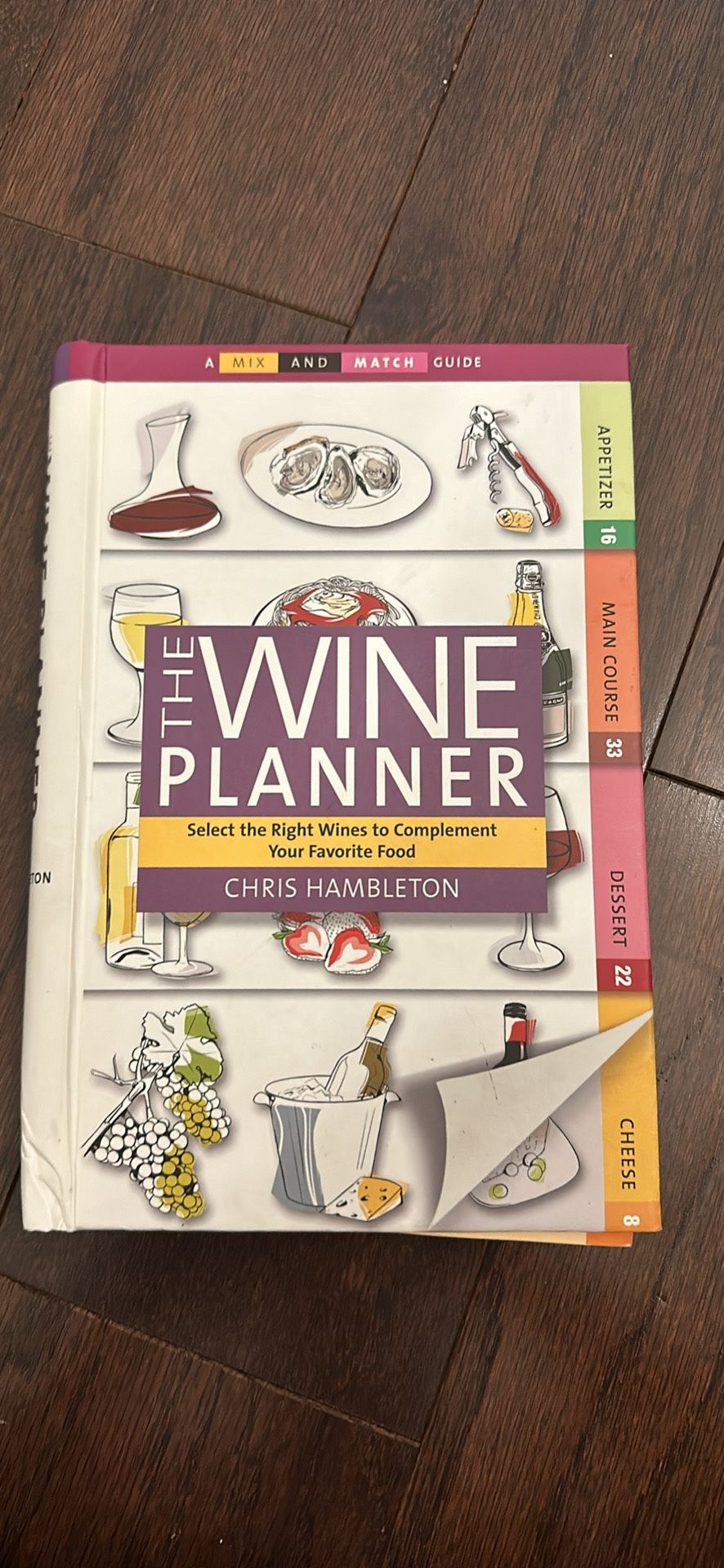 The Wine Planner (wine pairing book)