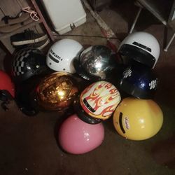 Lots of helmets for sale .DOT certified .priced to move