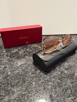 Cartier Buffs & Cartier Big C Glasses