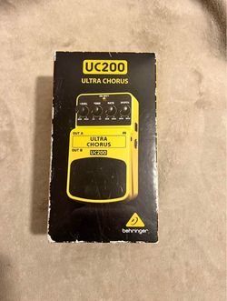 Behringer UC200 Ultra Chorus Guitar Pedal