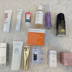 SPACE NK TRAVEL SKINCARE HAIRCARE LUXURY 14 PieceSET ($350VALUE) Free Pink pouch 🩷 💄